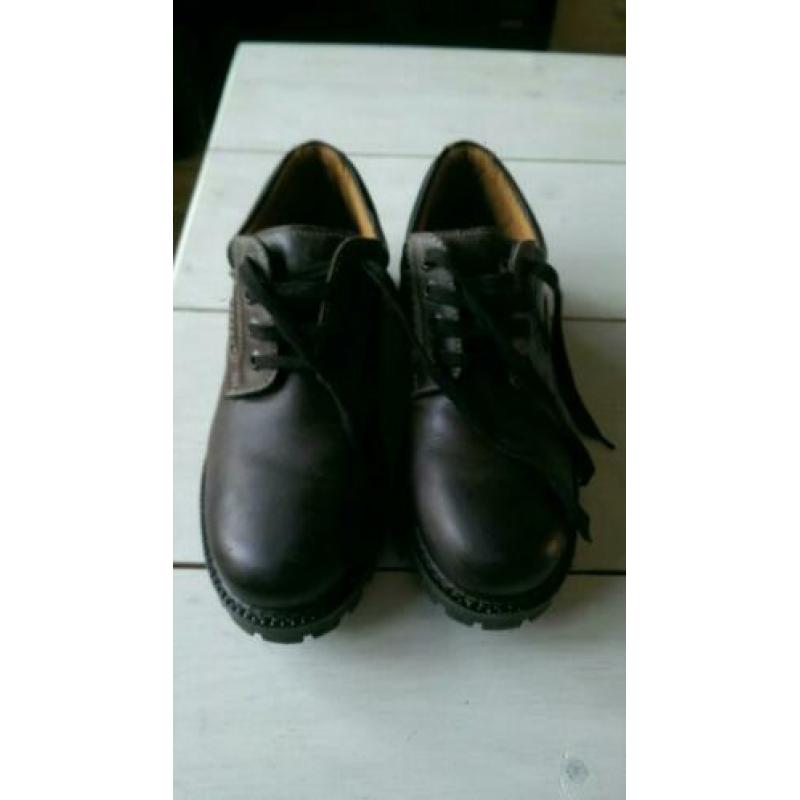 Zgan Bruine leren herenschoenen mt. 43