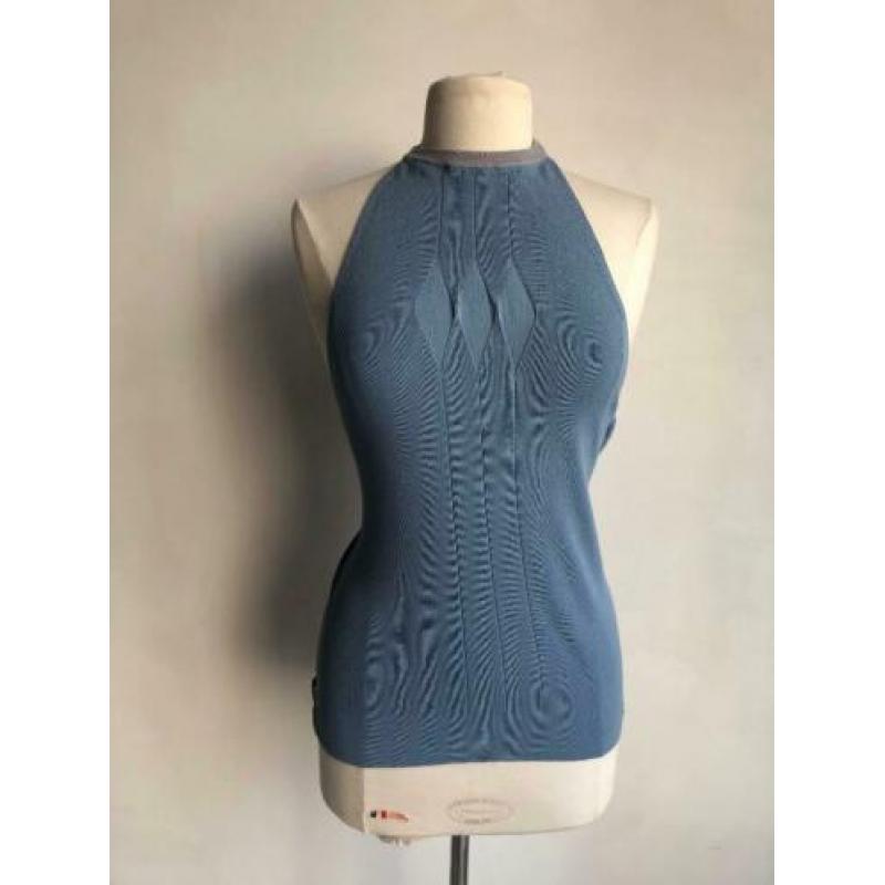 liu jo top halter top blauw