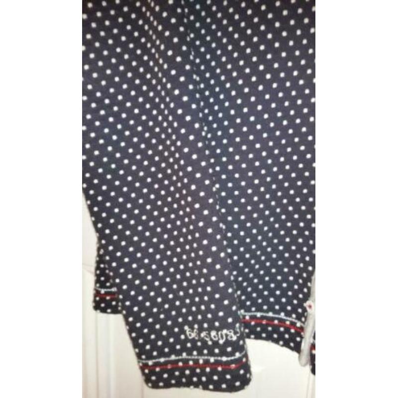 Gaastra - vest blauw wit met rode afwerking Maat M/L