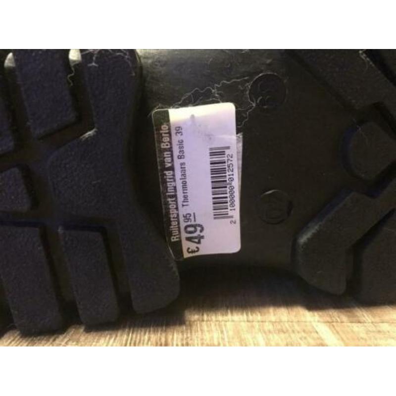 Splinternieuwe thermo boots.