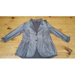 Zilveren Hebbeding colbert maat 2=XL.