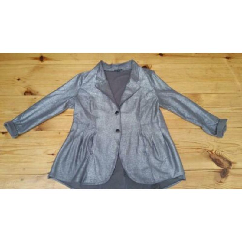 Zilveren Hebbeding colbert maat 2=XL.