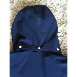 Icepeak blauwe softshell jas meisje maat 164