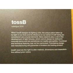 tossB - Catalogue 2016 (light design, Belgium)