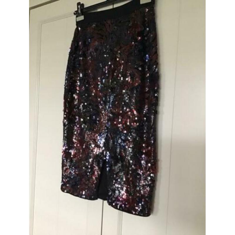 Essentiel Antwerp rok/ kokerrok / pailetten