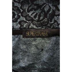 SUPERTRASH jurkje, jurk, zwart-grijs, Mt. L