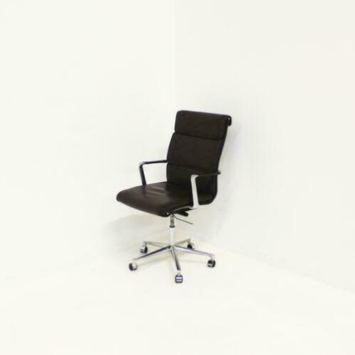 ICF executive UNA chair, bureaustoelen , donkerbruin leer