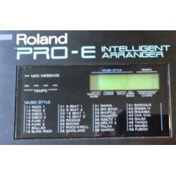 Vintage top keyboard Roland Pro-E