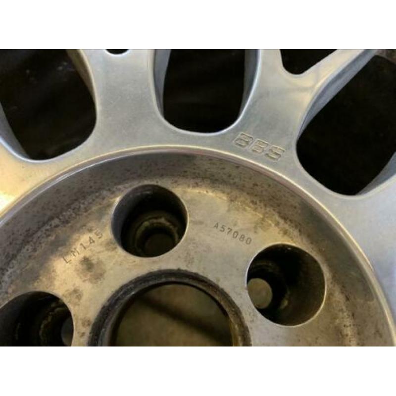 Set 18 inch originele BBS Le Mans LM145 velgen 5x100