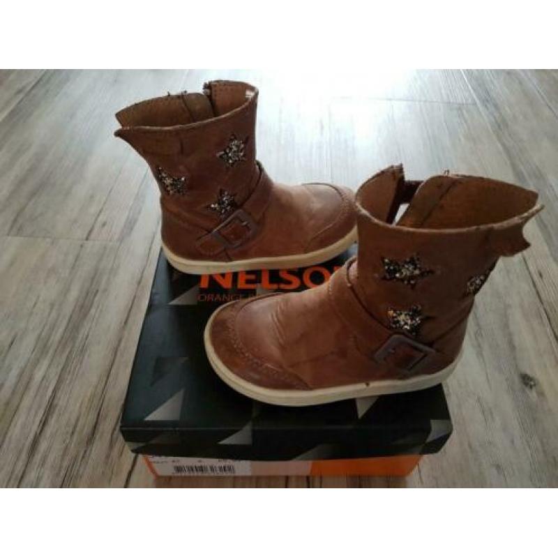 laarsjes maat 22 meisje Nelson Orange babies
