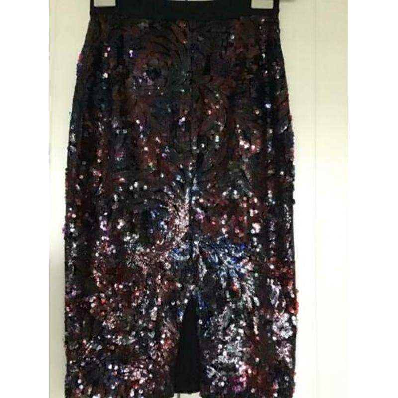 Essentiel Antwerp rok/ kokerrok / pailetten