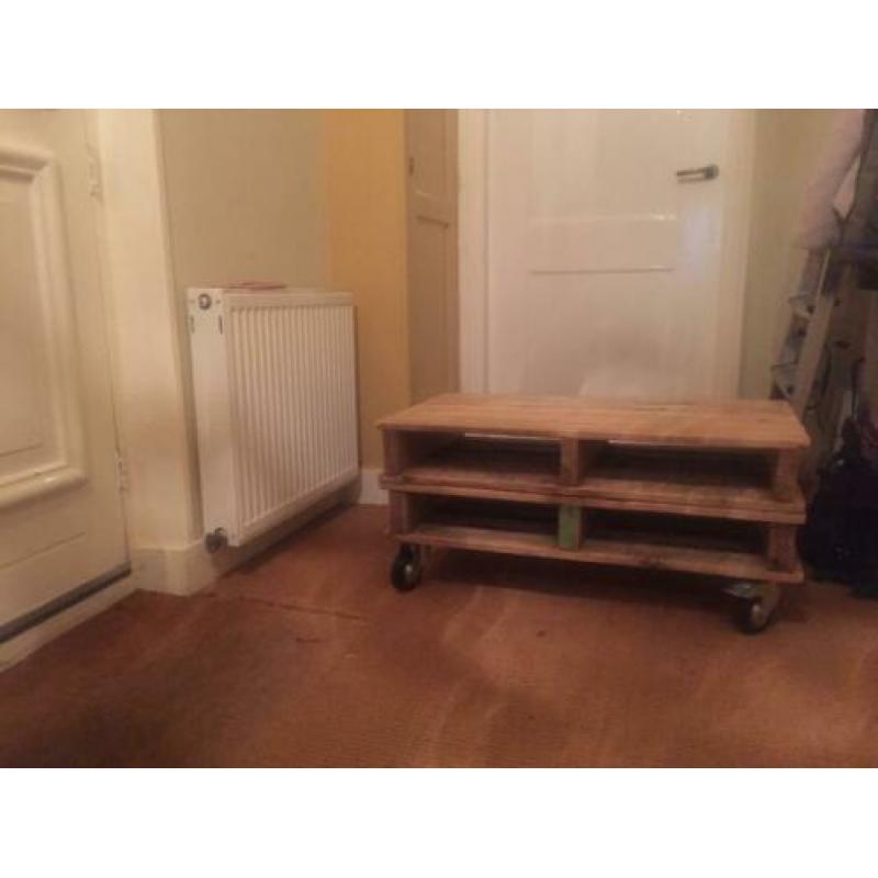 Tv meubel / salontafel sloophout robuust industrieel pallet