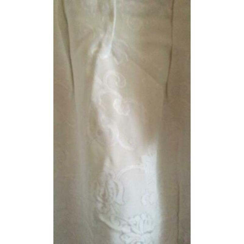 Trouwjurk maat m voor carnaval wit lang