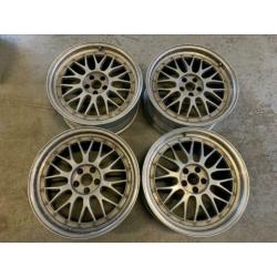 Set 18 inch originele BBS Le Mans LM145 velgen 5x100
