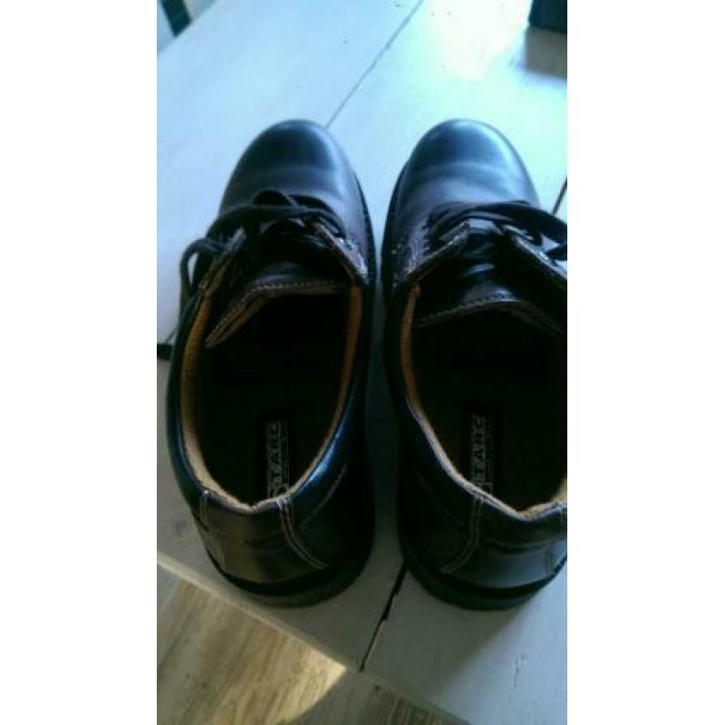 Zgan Bruine leren herenschoenen mt. 43