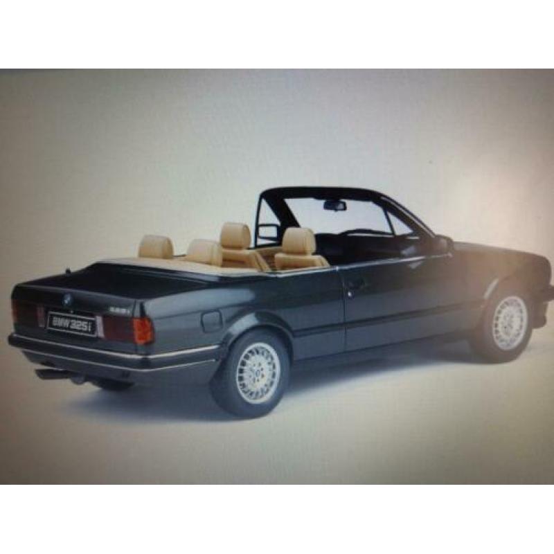 BMW E30 325i Cabriolet Groen OT572 Otto Ottomobile 1/18