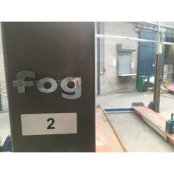 4 koloms fog hefbrug 5 meter rijbaan lift autec zippo koni