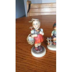 Verzameling Hummel beeldjes, 6 stuks