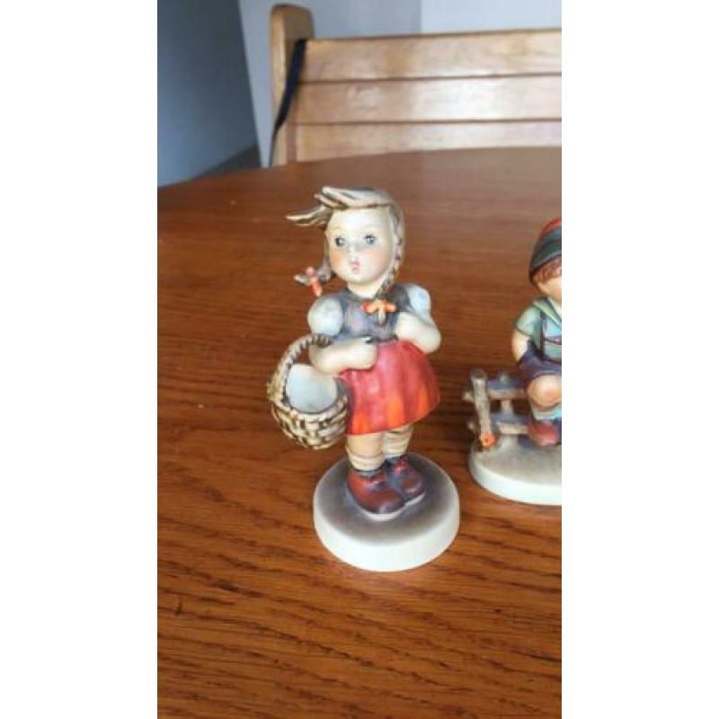 Verzameling Hummel beeldjes, 6 stuks