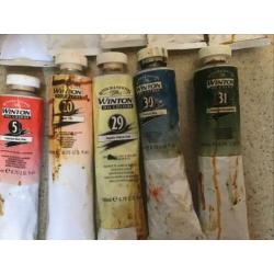 16 x Winsor en Newton olieverf 200 ml