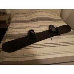 Snowboard incl tas en helm incl bril