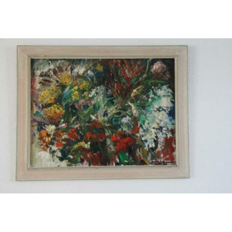 Te Koop: Stilleven Bloemen van Berry Brugman