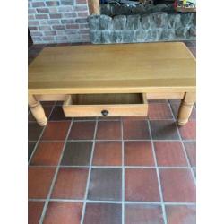 Salontafel licht eiken