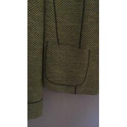 ZGAN Gerry Weber colbert jasje maat 46; appeltjes groen