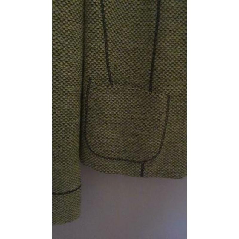 ZGAN Gerry Weber colbert jasje maat 46; appeltjes groen
