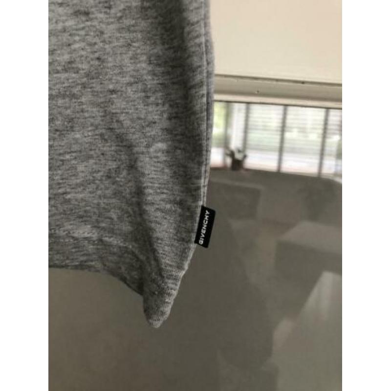 Givenchy shirt t-shirt shirtje jongens maat 152 grijs
