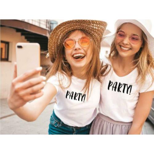 T-shirt bedrukt met eigen tekst dames