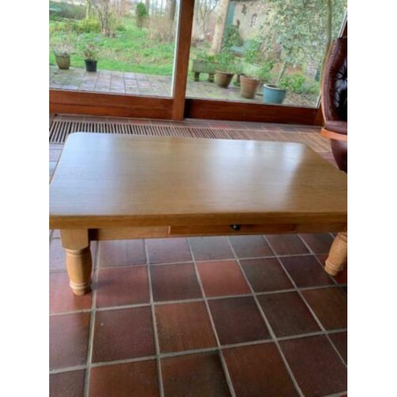 Salontafel licht eiken