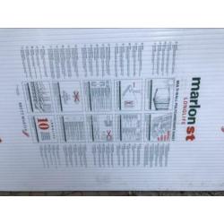Polycarbonaat platen Marlon Afm. 5350x970x16 MM