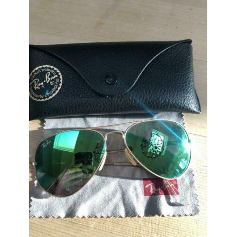 Ray-Ban Aviator large (Gold)