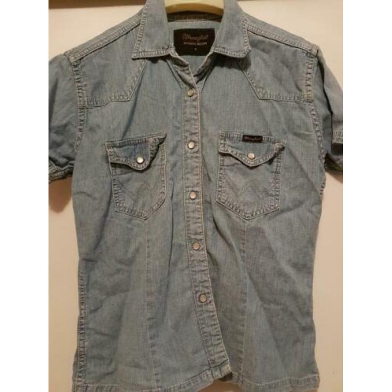 Wrangler blouse, vest, maat M