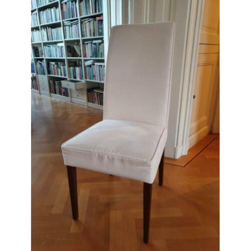 Crème witte eettafel stoelen (6 stuks)