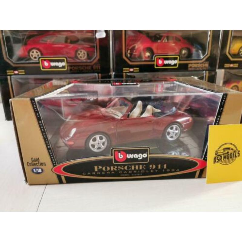 1:18 porsche 911 Carrera cabriolet