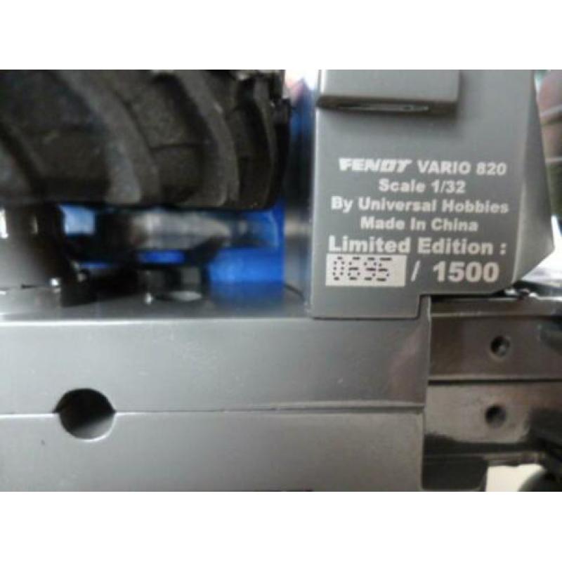 3 uh fendt oa 818-817 en 820 LIM EDITIE