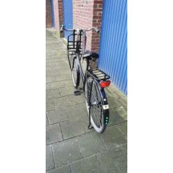 Omafiets opoefiets met bagagedrager compleet ZGAN