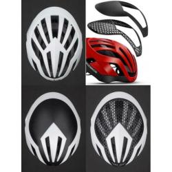 Fietshelm 3 in 1 verwisselbare bovenkant mtb racefiets helm