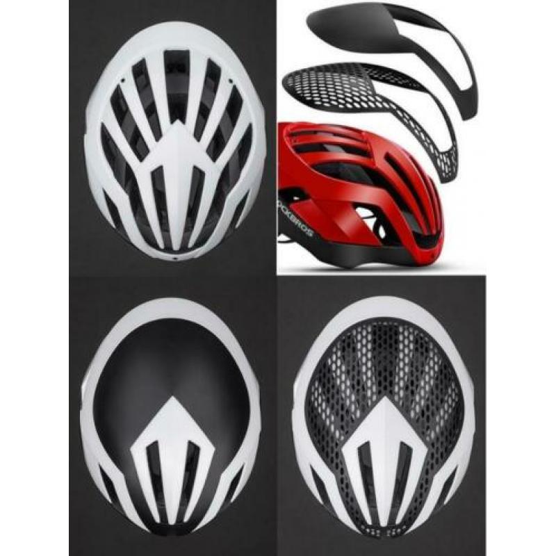 Fietshelm 3 in 1 verwisselbare bovenkant mtb racefiets helm