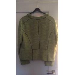 ZGAN Gerry Weber colbert jasje maat 46; appeltjes groen
