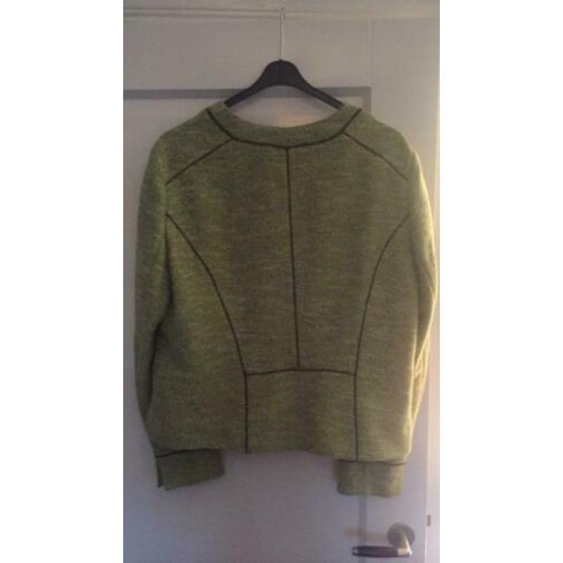 ZGAN Gerry Weber colbert jasje maat 46; appeltjes groen