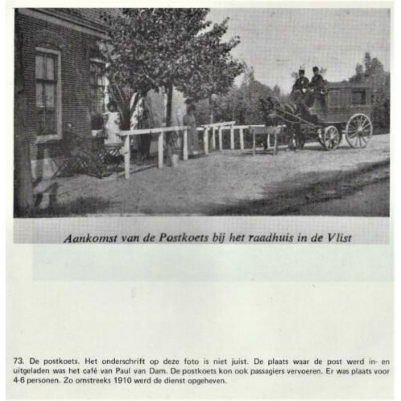 Oude prentbriefkaarten vertellen over HAASTRECHT en VLIST
