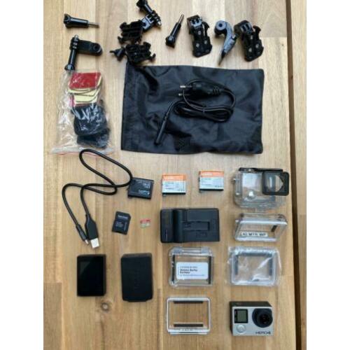 GoPro Hero4 met GoPro LCD Touch BacPac