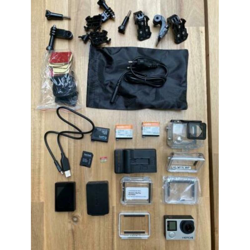 GoPro Hero4 met GoPro LCD Touch BacPac