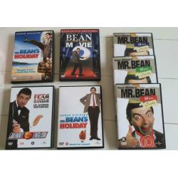 Mr. Bean collectie 6 Dvd's + 1 bonus DVD
