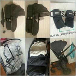 Joolz Limited edition denim/zwart compleet