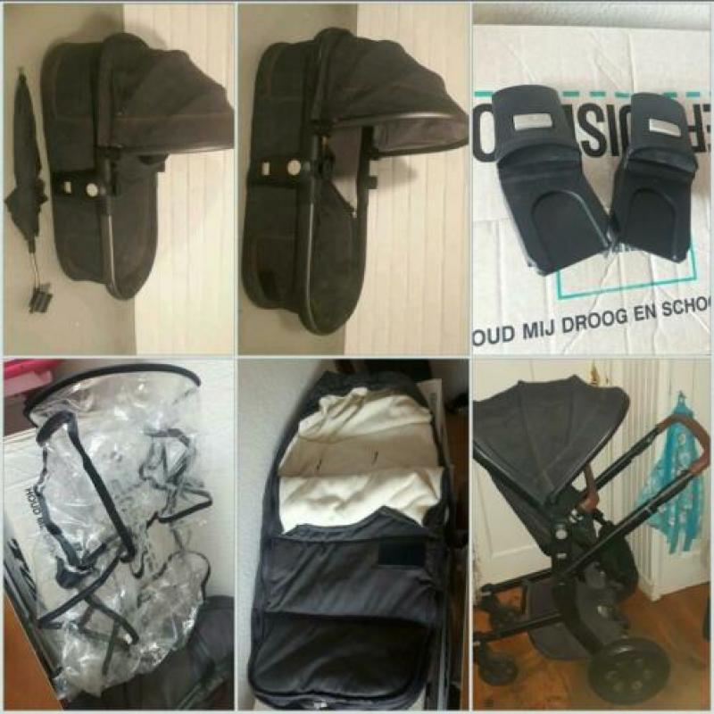 Joolz Limited edition denim/zwart compleet