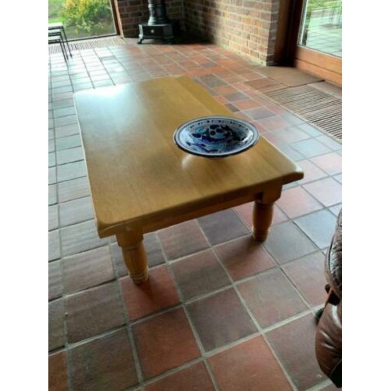 Salontafel licht eiken